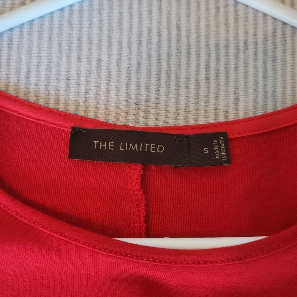 The Limited Red long sleeve Top size s